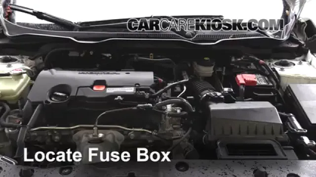 2016 Honda Civic LX 2.0L 4 Cyl. Sedan Fusible (moteur) Remplacement